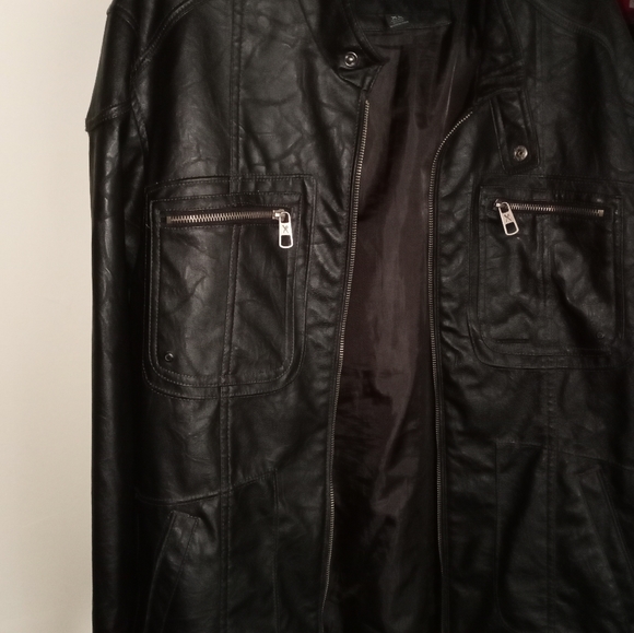 Jackets & Coats Marc Ecko Leather Biker Jacket Poshmark